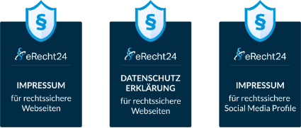 eRecht24 Siegel